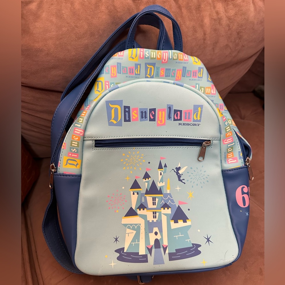 Funko Disneyland 65th Anniversary Mini Blue Backpack